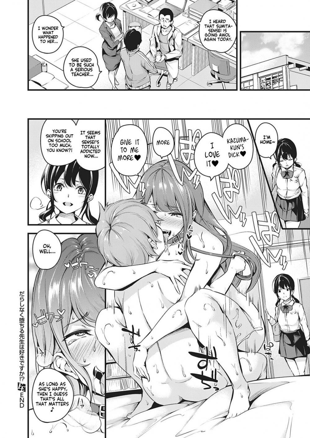 Hentai Manga Comic-Do you like sloppy, degenerate teachers?-Read-34